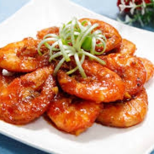 Tôm Xào Chua Ngọt