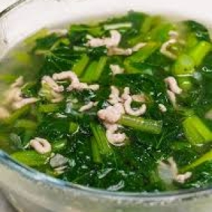 Canh Cải Ngọt Thịt Bằm
