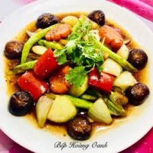 Nấm Thập Cẩm Xào Xả Ớt