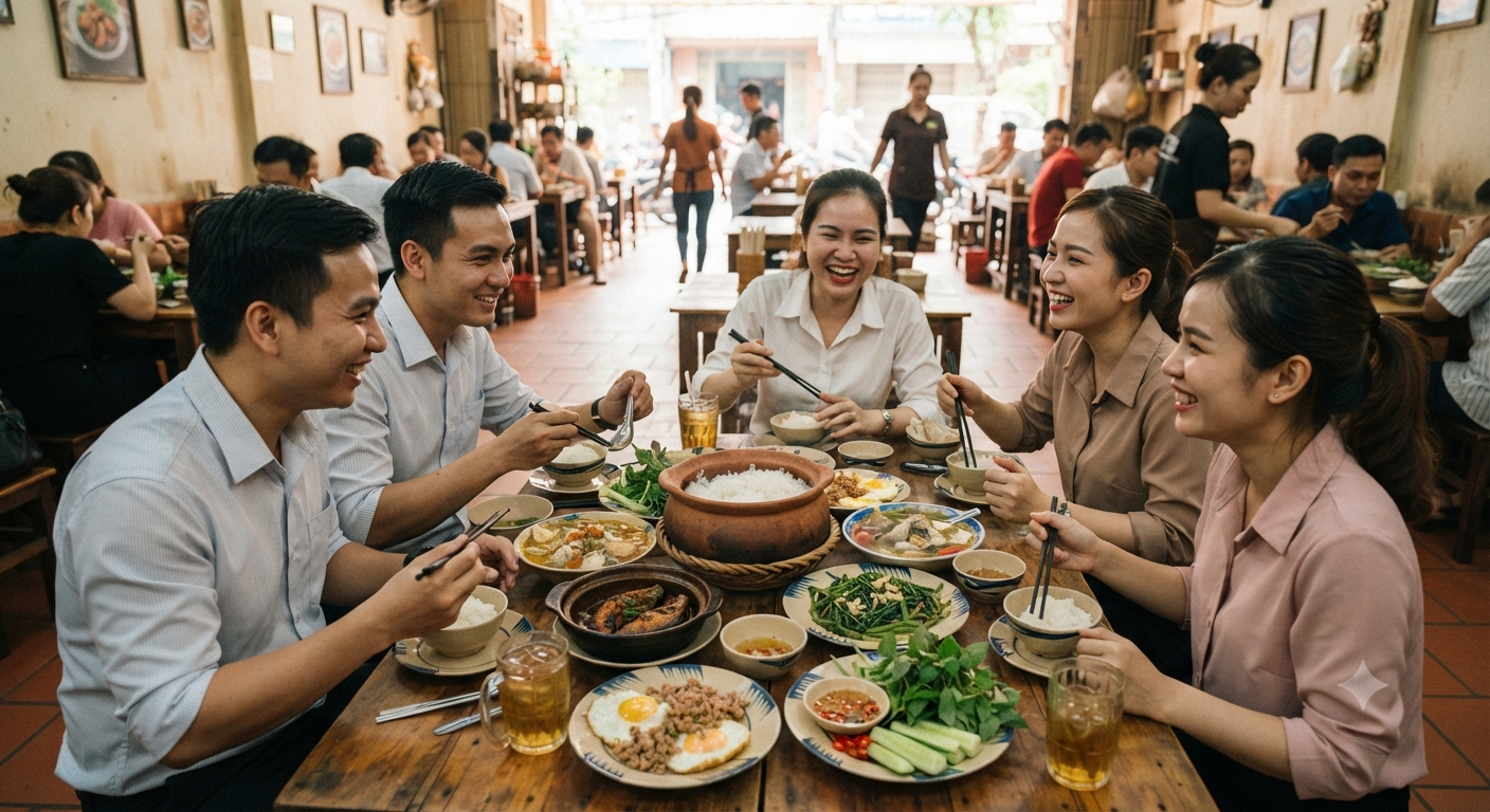Vì sao cơm nhà lại được giới văn phòng Quận 12 ưa chuộng cho bữa trưa?