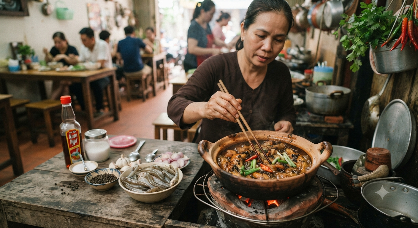 Nghệ thuật chọn nguyên liệu và chế biến cá bống kho tiêu